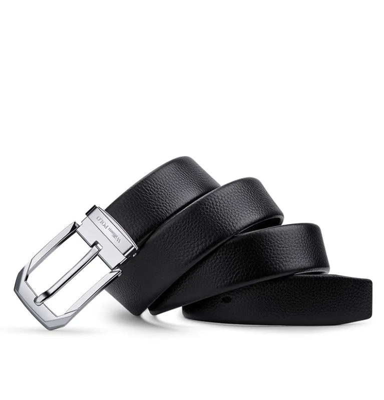  SILVER BUCKLE BUSINESS BELT